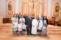 Sister Mary Grace and her family who attended.