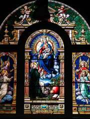 St. Dominic Stained Glass Window