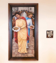 Painting of San Sisto Miracle