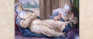 montepulciano, fresco of miracle of St Agnes of Motepulciano, nashville dominicans, Dominican sisters of st. cecilia congregation, nashville, education, teaching, dominican sisters, st. cecilia congregation