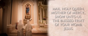 SALVE, DOMINCAN SISTERS, CHAPEL OF ST CECILIA, NASHVILLE DOMINICANS, NOVICES, VERSICULARIANS