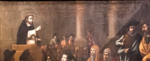 CALERUEGA, DOMINIC PREACHING TO CROWD