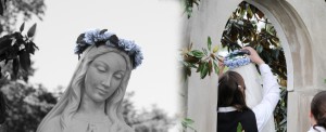 MAY CROWNING, GROTTO, NASHVILLE DOMINICANS, ST CECILIA CONGREGATION