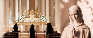 st cecilia dominicans, nashville dominicans eucharistic adoration, Blessed Virgin Mary