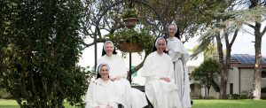 sisters in Bracciano, Italy